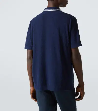 Orlebar Brown Tiernan cotton-blend bouclé shirt | Thumbnail 6