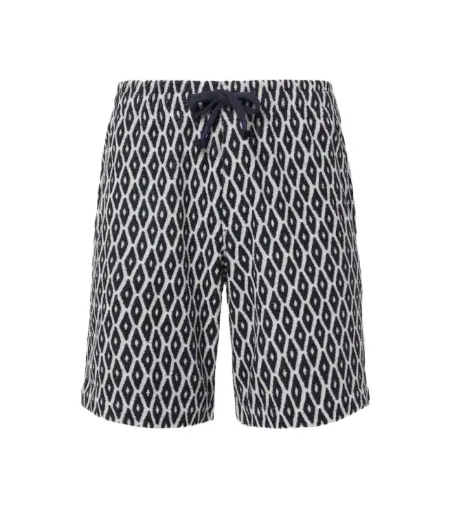 Orlebar Brown Printed cotton-blend terry shorts