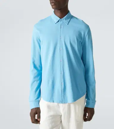 Orlebar Brown Giles cotton piqué shirt | Thumbnail 3