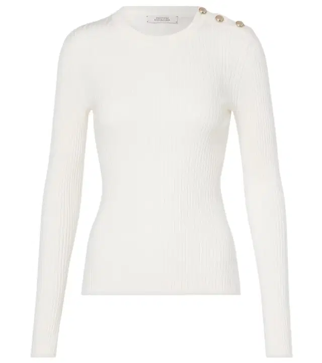 Dorothee Schumacher Essential Ease wool and silk-blend sweater