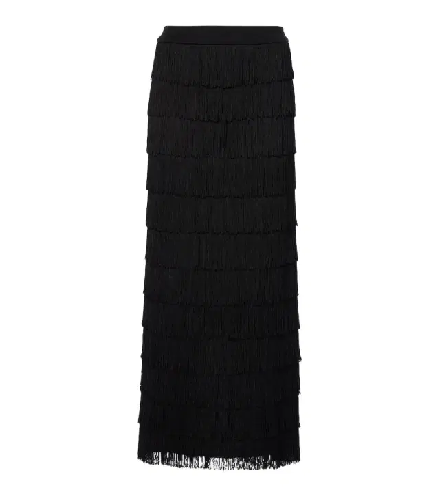 Dorothee Schumacher Emotional Essence fringed maxi skirt
