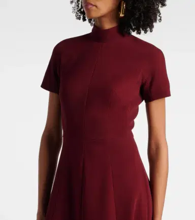 Emilia Wickstead Malinda crêpe gown | Thumbnail 3