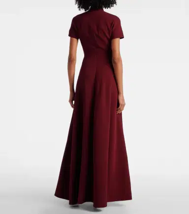 Emilia Wickstead Malinda crêpe gown | Thumbnail 4
