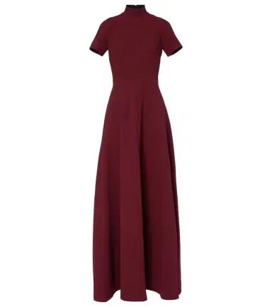 Emilia Wickstead Malinda crêpe gown | Thumbnail 1