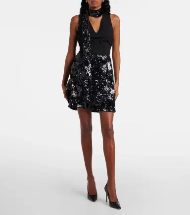 Dorothee Schumacher Emotional Essence sequined scarf top | Thumbnail 2