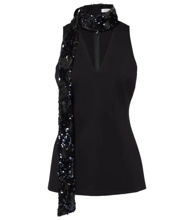 Dorothee Schumacher Emotional Essence sequined scarf top