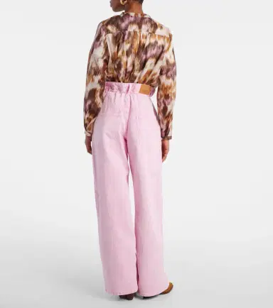 Marant Étoile Rachelle high-rise wide-leg jeans | Thumbnail 7 Marant Étoile Rachelle high-rise wide-leg jeans | Thumbnail 7