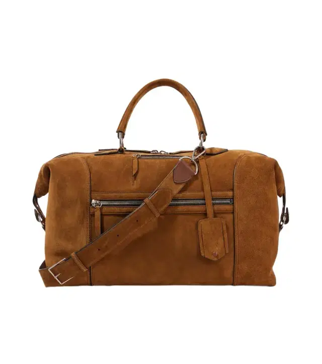 Metier Métier Vagabond suede duffel bag