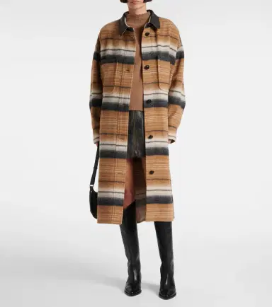 Marant Étoile Djilaga wool-blend coat | Thumbnail 4 Marant Étoile Djilaga wool-blend coat | Thumbnail 4