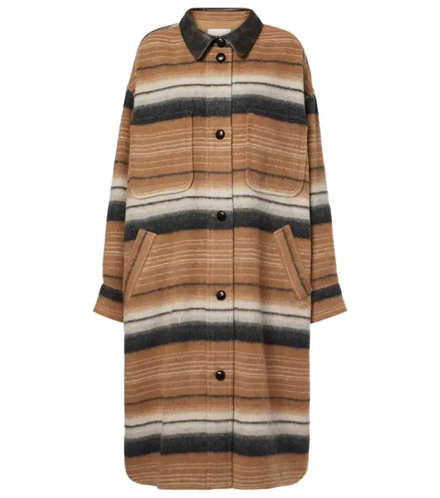 Marant Étoile Djilaga wool-blend coat