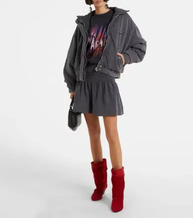 Marant Étoile Yanissa cotton jersey jacket | Thumbnail 5