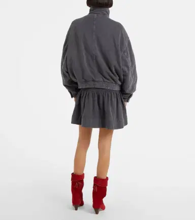 Marant Étoile Yanissa cotton jersey jacket | Thumbnail 6
