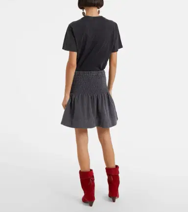Marant Étoile Pacifica high-rise cotton miniskirt | Thumbnail 3
