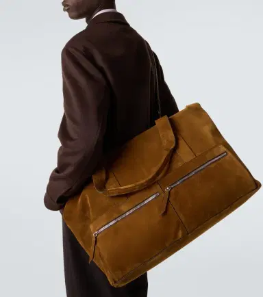 Métier Métier Racer 53 suede duffel bag | Thumbnail 6