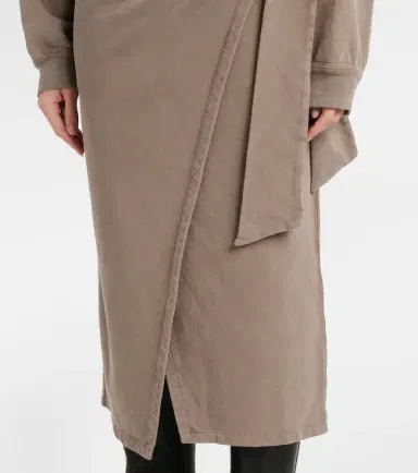 Marant Étoile Sandrina draped cotton midi dress | Thumbnail 6