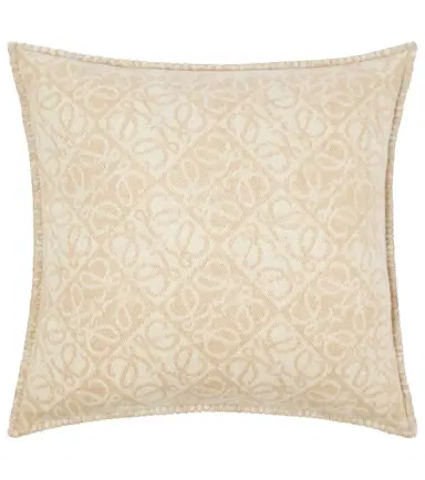 Loewe Anagram wool and cashmere cushion | Thumbnail 1