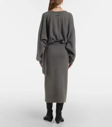 Marant Étoile Sandrina cotton jersey sweatshirt dress | Thumbnail 6