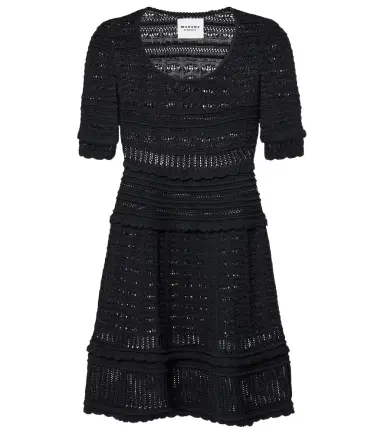 Marant Étoile Abril knitted cotton minidress | Thumbnail 1