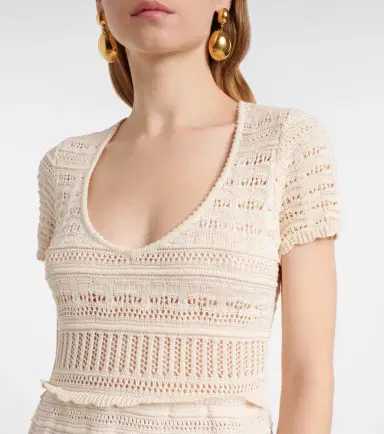 Marant Étoile Aurore knitted cotton midi dress | Thumbnail 3
