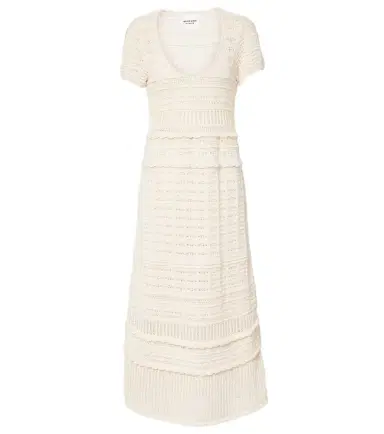 Marant Étoile Aurore knitted cotton midi dress | Thumbnail 1