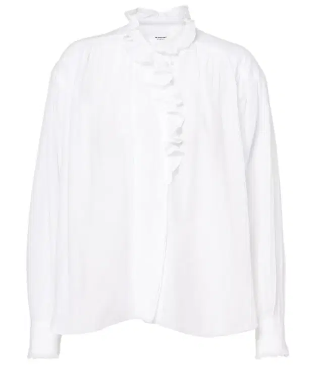 Marant Etoile Etoile cotton-blend pajama shirt