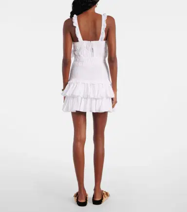 Marant Etoile Naomi cotton-blend miniskirt | Thumbnail 3