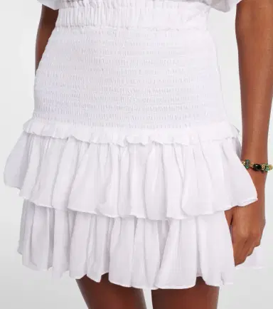 Marant Etoile Naomi cotton-blend miniskirt | Thumbnail 4