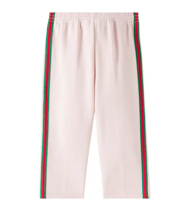 Baby Web Stripe cotton jersey sweatpants