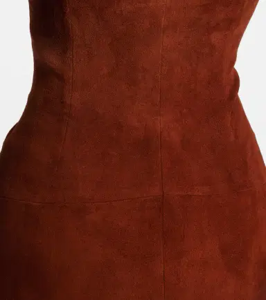 STOULS Monica strapless suede midi dress | Thumbnail 5 STOULS Monica strapless suede midi dress | Thumbnail 5