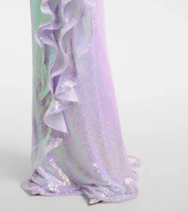 Maticevski Radiella Wave ruffled sequined gown | Thumbnail 3