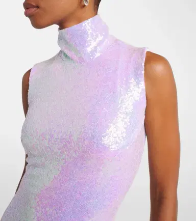 Maticevski Radiella Wave ruffled sequined gown | Thumbnail 4