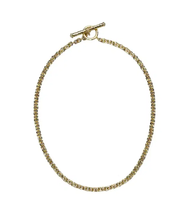 Octavia Elizabeth The Lower Coast 18kt gold chain necklace with diamonds and pearls