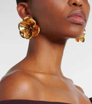 Jennifer Behr Gladiolus 18kt gold-plated earrings | Thumbnail 6 Jennifer Behr Gladiolus 18kt gold-plated earrings | Thumbnail 6