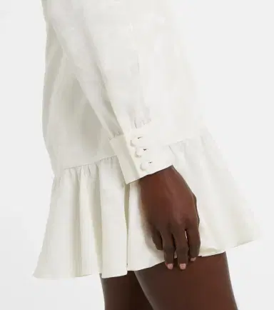 Alessandra Rich Bow-detail floral jacquard minidress | Thumbnail 5