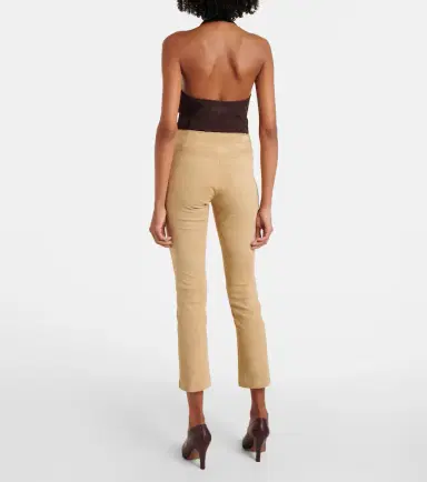 STOULS JP Twenty flared suede leggings | Thumbnail 4 STOULS JP Twenty flared suede leggings | Thumbnail 4