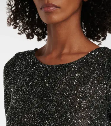 Alessandra Rich Sequined open-back gown | Thumbnail 4
