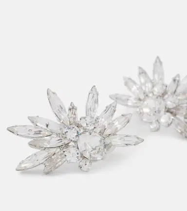 Jennifer Behr Shanti crystal-embellished earrings | Thumbnail 3