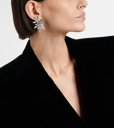 Jennifer Behr Shanti crystal-embellished earrings | Thumbnail 6