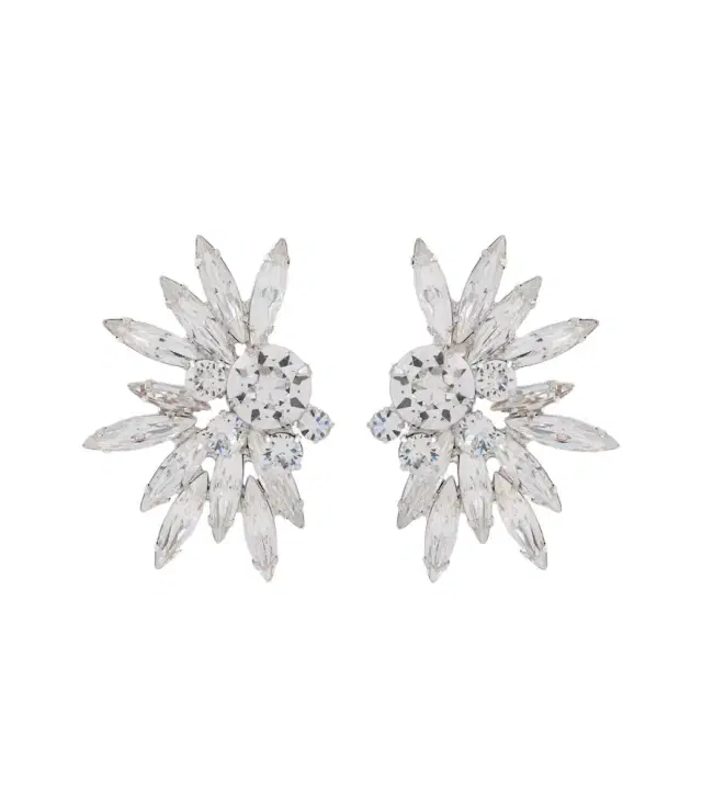 Jennifer Behr Shanti crystal-embellished earrings