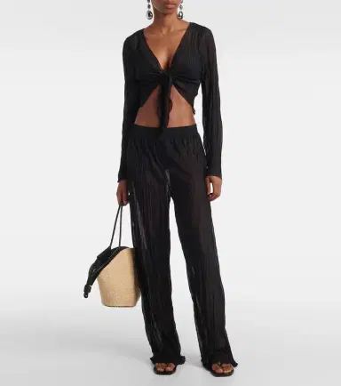 Jade Swim Amaya wide-leg pants | Thumbnail 2