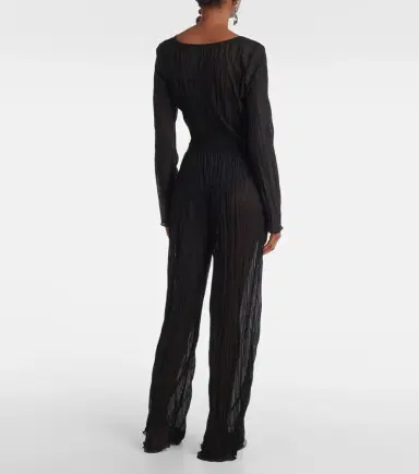 Jade Swim Amaya wide-leg pants | Thumbnail 4