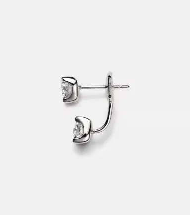 Anita Ko 18kt white gold single earring with diamonds | Thumbnail 2