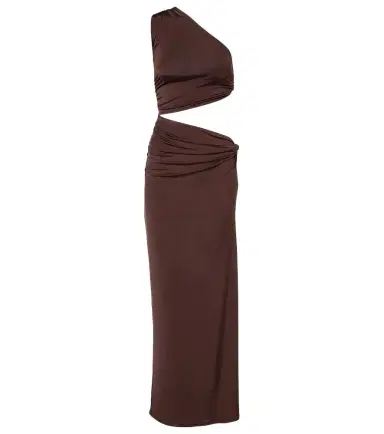 JADE SWIM Yana cutout one-shoulder maxi dress | Thumbnail 1