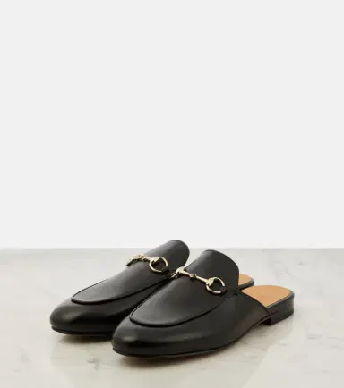 Gucci Princetown Horsebit GG leather mules | Thumbnail 3 Gucci Princetown Horsebit GG leather mules | Thumbnail 3