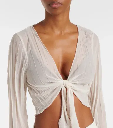 Jade Swim Dania crop top | Thumbnail 4