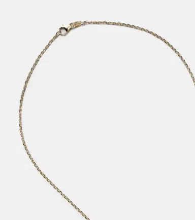 Anita Ko 18kt gold pendant necklace with sapphire and diamonds | Thumbnail 2 Anita Ko 18kt gold pendant necklace with sapphire and diamonds | Thumbnail 2