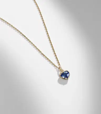 Anita Ko 18kt gold pendant necklace with sapphire and diamonds | Thumbnail 6 Anita Ko 18kt gold pendant necklace with sapphire and diamonds | Thumbnail 6