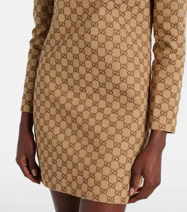 Gucci Horsebit GG canvas minidress | Thumbnail 4 Gucci Horsebit GG canvas minidress | Thumbnail 4