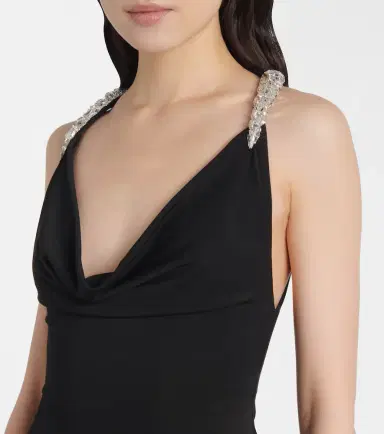 David Koma Crystal-embellished minidress | Thumbnail 3