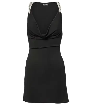 David Koma Crystal-embellished minidress | Thumbnail 1